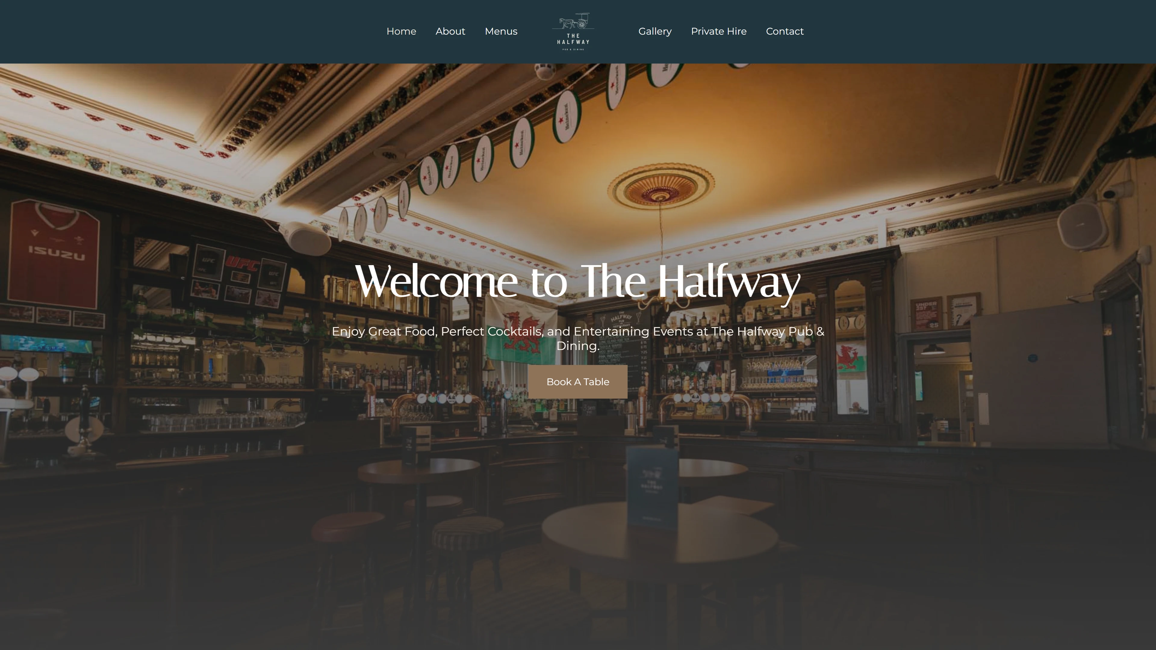 The Halfway Llanelli website